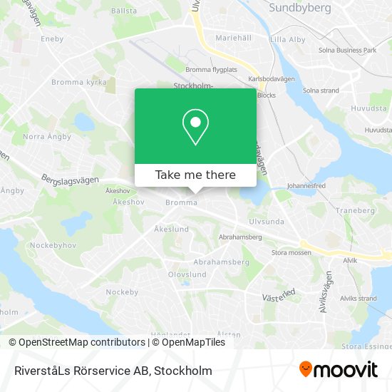 RiverståLs Rörservice AB map