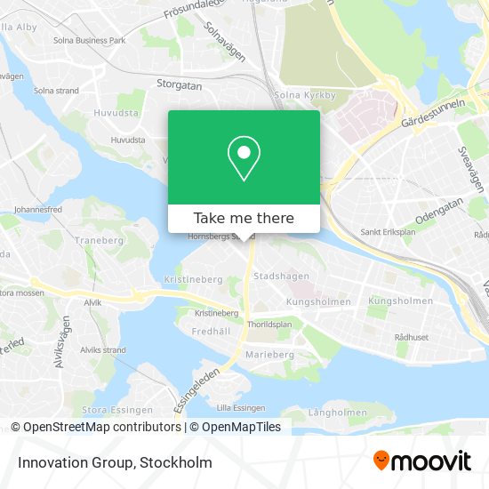 Innovation Group map