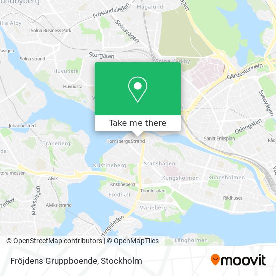 Fröjdens Gruppboende map