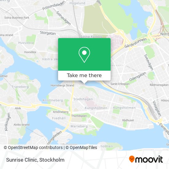 Sunrise Clinic map