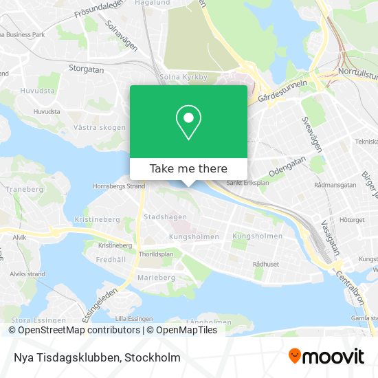 Nya Tisdagsklubben map