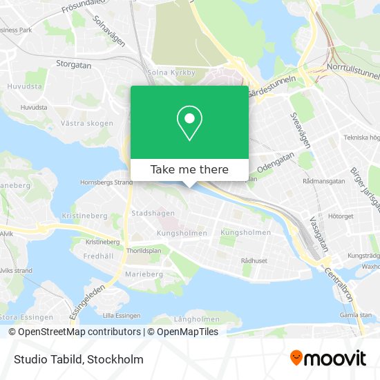 Studio Tabild map