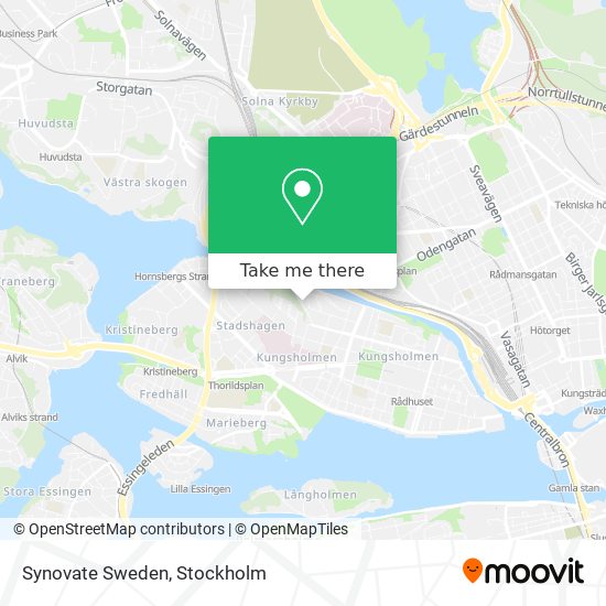 Synovate Sweden map