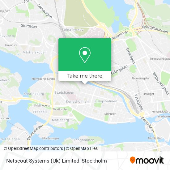 Netscout Systems (Uk) Limited map