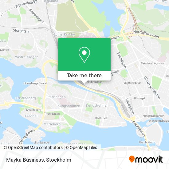 Mayka Business map