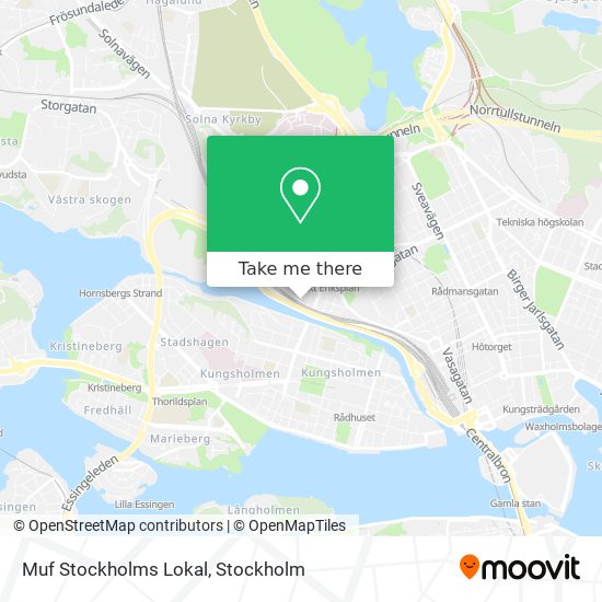 Muf Stockholms Lokal map