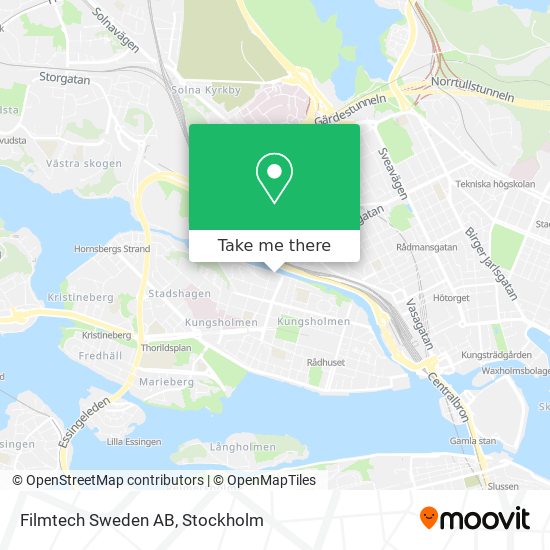 Filmtech Sweden AB map