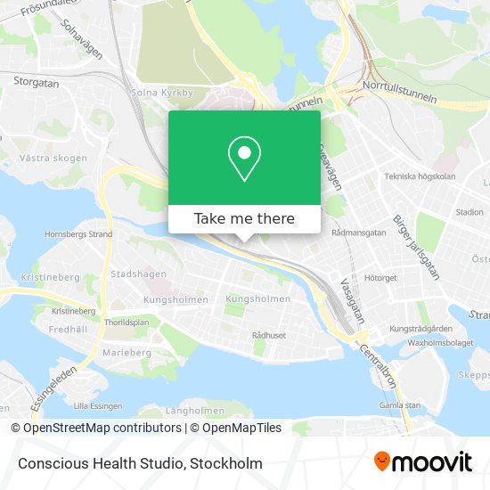 Conscious Health Studio map