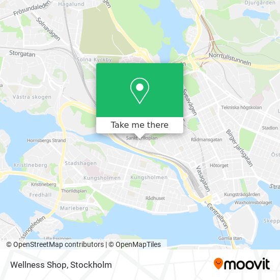 Wellness Shop map