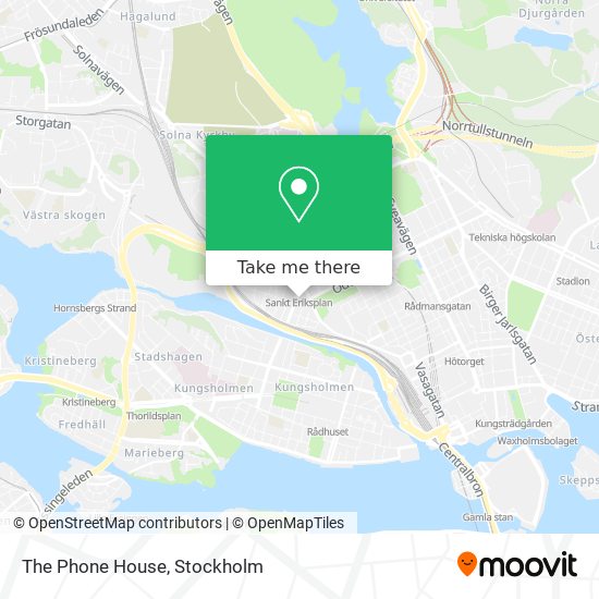 The Phone House map