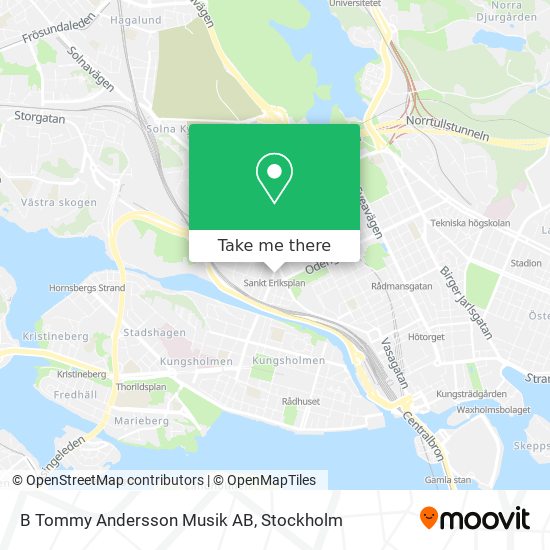 B Tommy Andersson Musik AB map