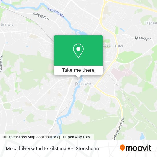 Meca bilverkstad Eskilstuna AB map