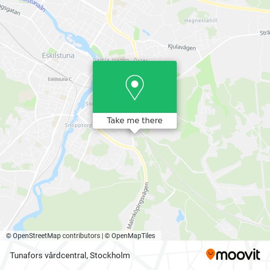 Tunafors vårdcentral map