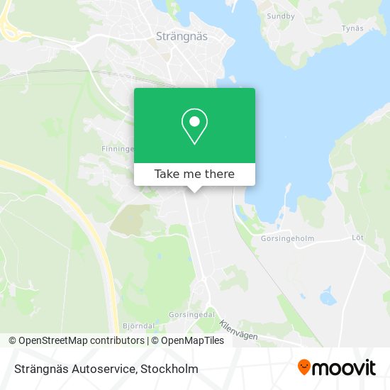 Strängnäs Autoservice map