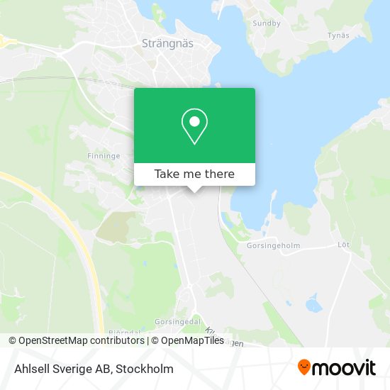 Ahlsell Sverige AB map