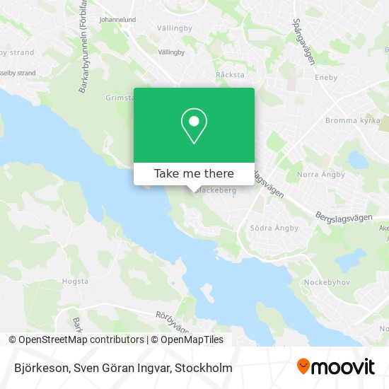 Björkeson, Sven Göran Ingvar map