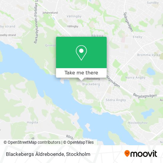 Blackebergs Äldreboende map