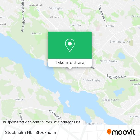 Stockholm Hbl map