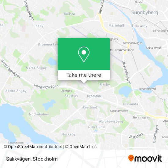 Salixvägen map