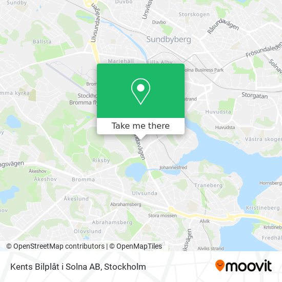 Kents Bilplåt i Solna AB map