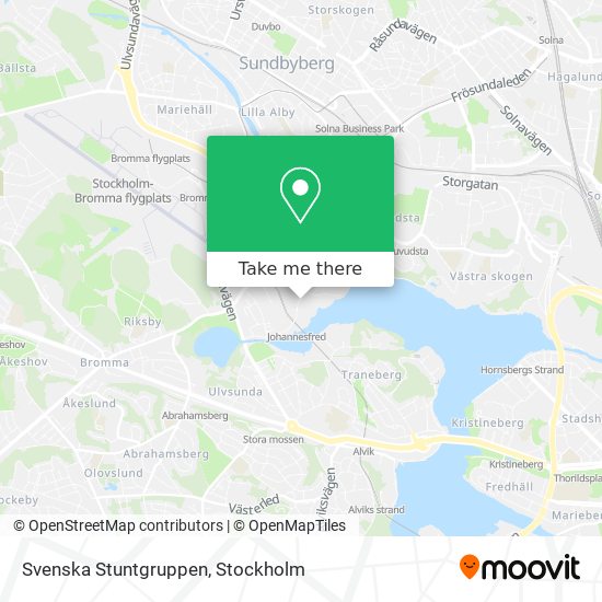 Svenska Stuntgruppen map