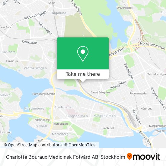 Charlotte Bouraux Medicinsk Fotvård AB map