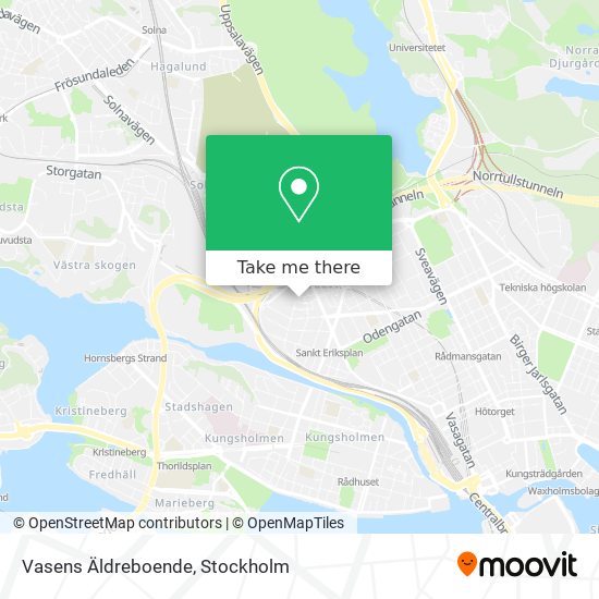 Vasens Äldreboende map