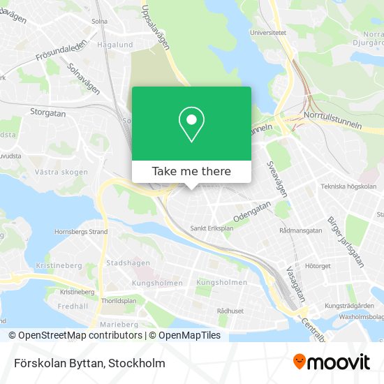 Förskolan Byttan map