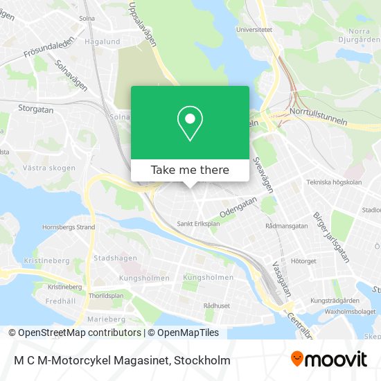 M C M-Motorcykel Magasinet map