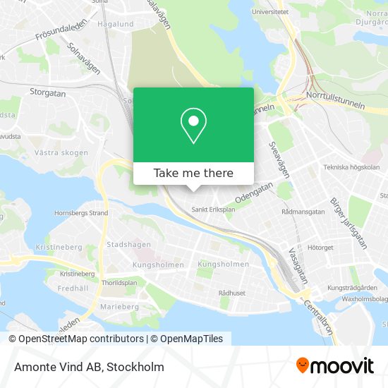 Amonte Vind AB map