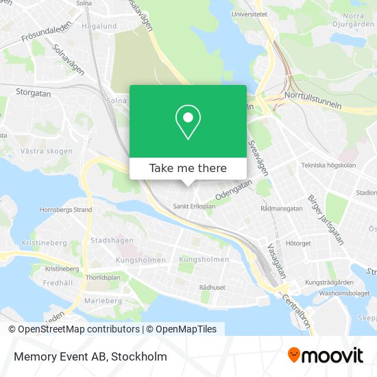 Memory Event AB map