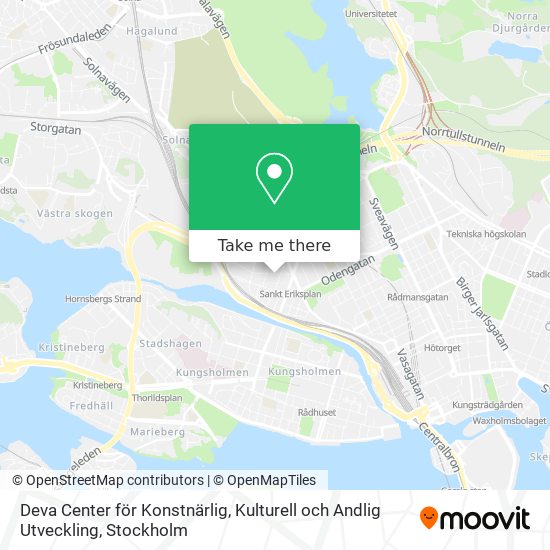 Deva Center för Konstnärlig, Kulturell och Andlig Utveckling map