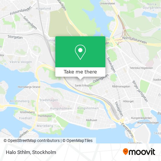 Halo Sthlm map