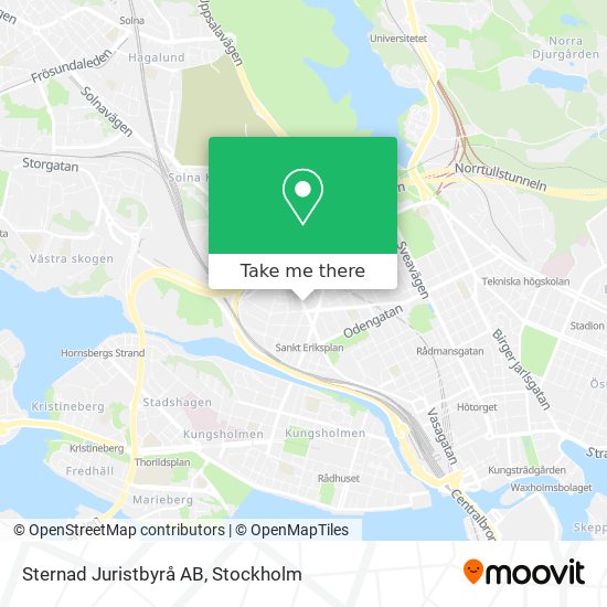 Sternad Juristbyrå AB map