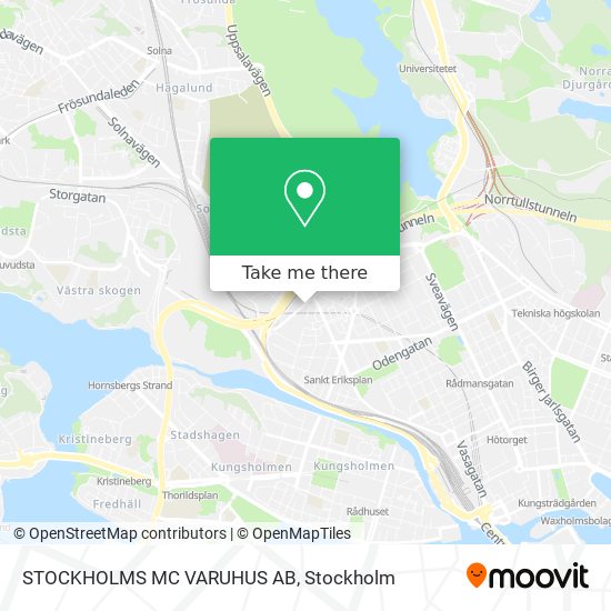 STOCKHOLMS MC VARUHUS AB map