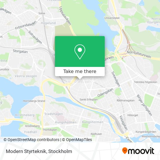 Modern Styrteknik map