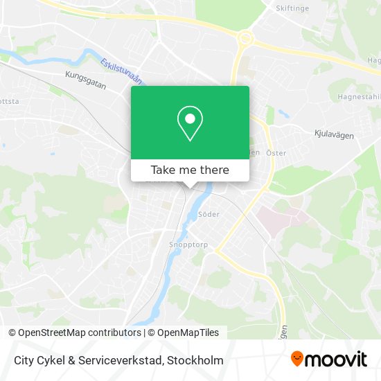 City Cykel & Serviceverkstad map