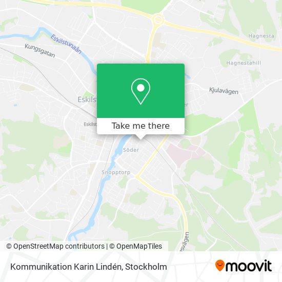 Kommunikation Karin Lindén map