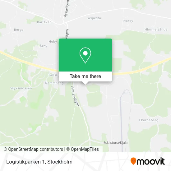 Logistikparken 1 map