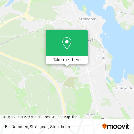 Brf Dammen, Strängnäs map
