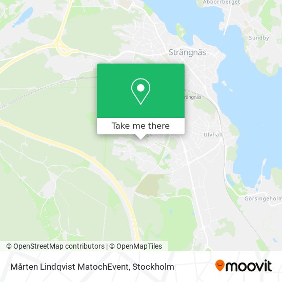 Mårten Lindqvist MatochEvent map