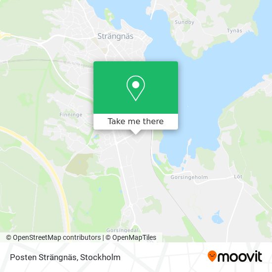 Posten Strängnäs map