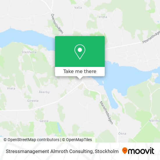 Stressmanagement Almroth Consulting map