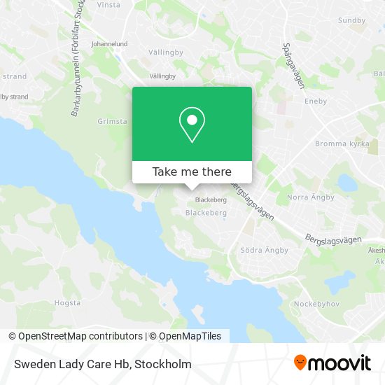 Sweden Lady Care Hb map