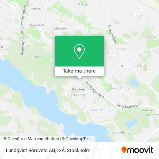 Lundqvist Rörsvets AB, K-Å map