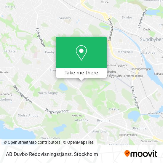 AB Duvbo Redovisningstjänst map