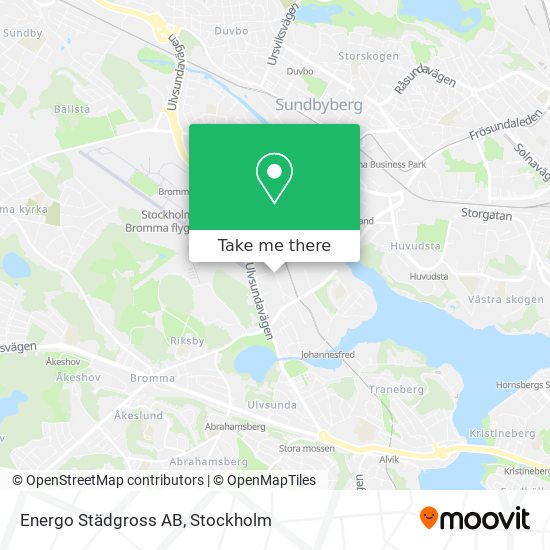 Energo Städgross AB map