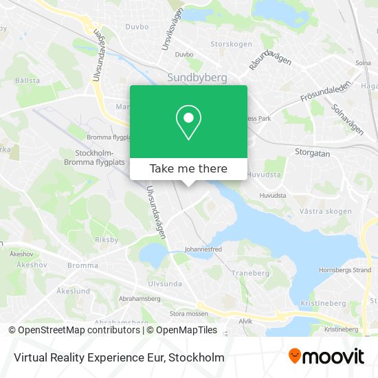 Virtual Reality Experience Eur map