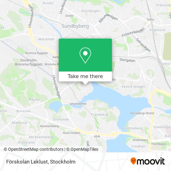 Förskolan Leklust map