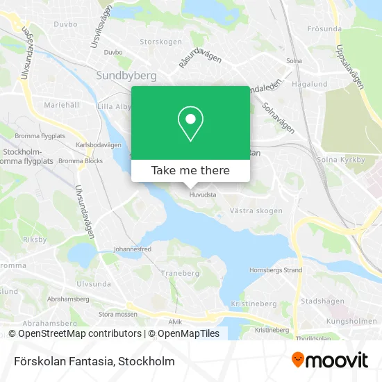 Förskolan Fantasia map